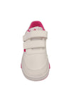 Scarpe sneakers Bambini e ragazzi adidas tensaur  bianco-fuxja velcro