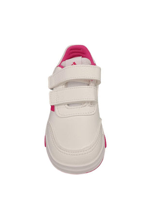 Scarpe sneakers Bambini e ragazzi adidas tensaur  bianco-fuxja velcro