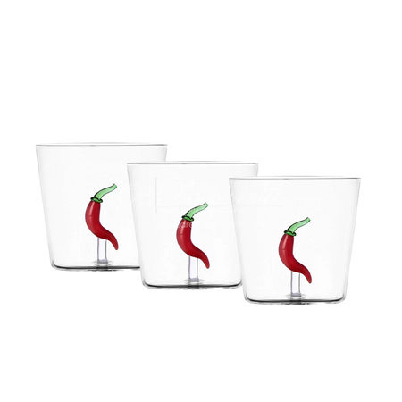 Ichendorf Vegetables Set 3 Bicchieri Peperoncino 09354114 2012S47