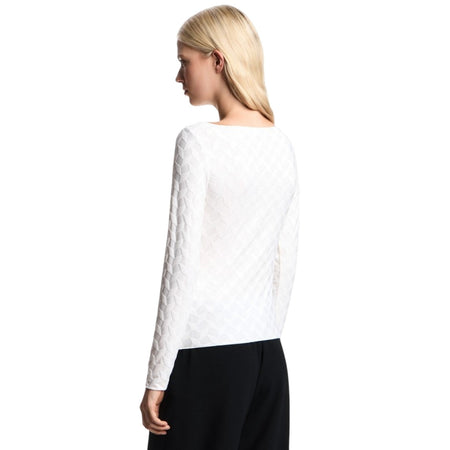 EMPORIO ARMANI maglie donna emporio armani - maglia - bianco da donna