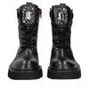 ToscaBlu Donna Stivaletto Lea in pelle con maxi pietra colore nero