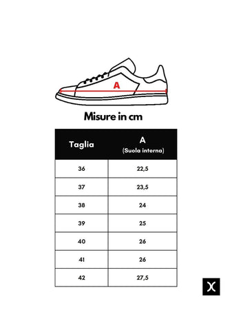P448 Sneakers in pelle Thea Dark da donna
