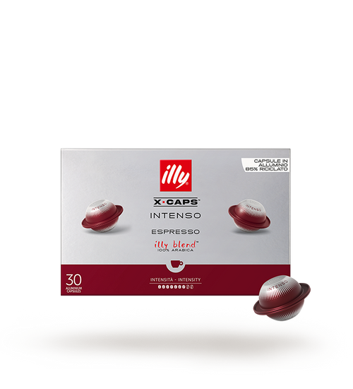 Illy caffè monodose tostatura intensa espresso confezione da 30 capsule x-caps