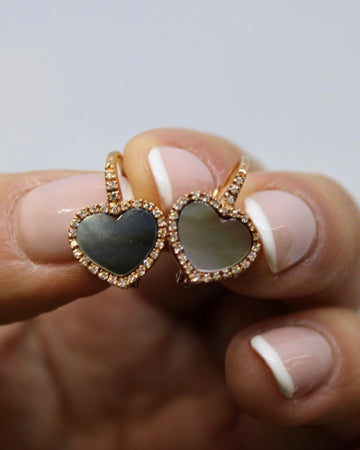 Orecchini a cuore CAMELI 8000068N18