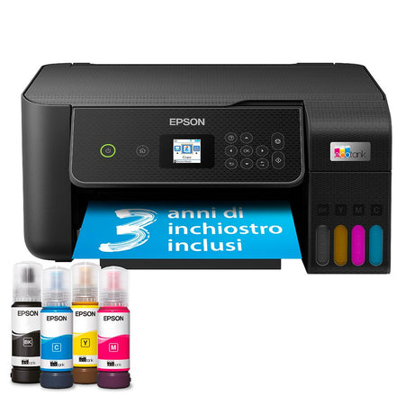 Epson EcoTank ET-2870 Multifunzione Inkjet Wi-Fi Nero