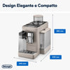 De Longhi Rivelia Beige Macchina Caffè Automatica 1450W 1.4L EXAM44055BG