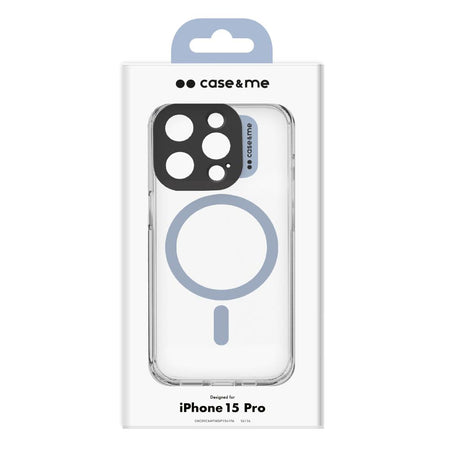 Cover Magsafe Trasparente iPhone 15 Pro Azzurro SBS CMCOVCAMTMSIP1561PA