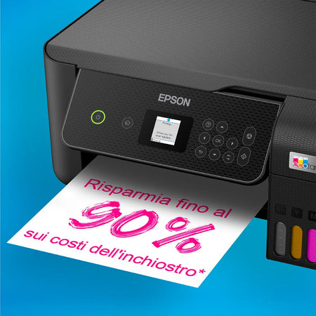 Epson EcoTank ET-2870 Multifunzione Inkjet Wi-Fi Nero