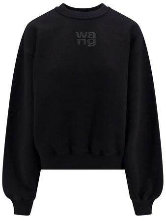 Alexander Wang felpa con logo AW da donna