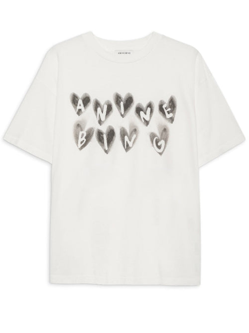 ANINE BING t-shirt anine bing Cade Hearts da donna