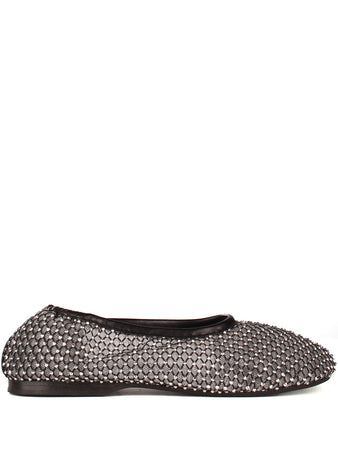 ALOHAS ballerine retate con strass da donna