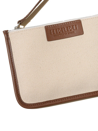 HEREU borsa a tracolla calella raffia da donna