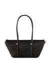 HEREU borsa a tracolla forna raffia da donna