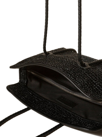 HEREU borsa a tracolla forna raffia da donna