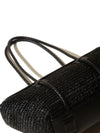 HEREU borsa a tracolla forna raffia da donna