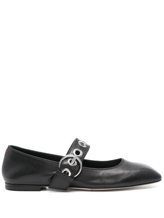 AEYDE Uma Leather Mary-Jane Flats da donna