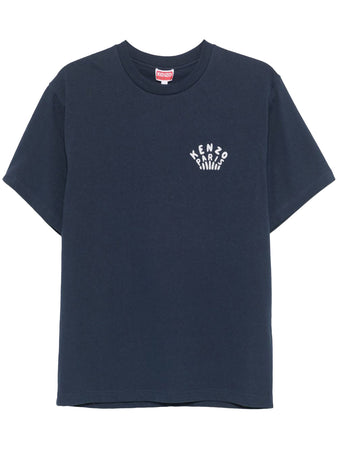 Kenzo T-shirt con stampa logo da uomo