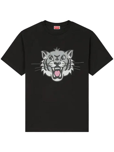Kenzo T-shirt 'KENZO Happy Tiger' di cotone da uomo