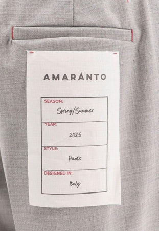 AMARANTO pantaloni amaranto da uomo