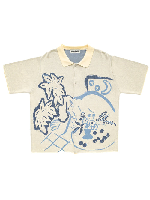 CARNE BOLLENTE camicia Moonlit Fantasy carne bollente da uomo