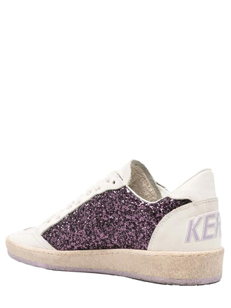 Golden Goose Sneakers Ballstar glitter da donna