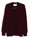 AMARANTO cardigan amaranto da uomo
