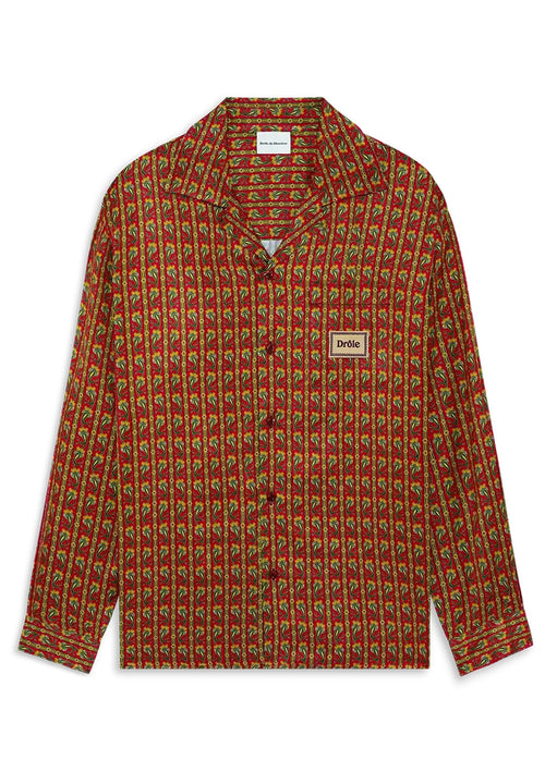 DROLE DE MONSIEUR <h4> - Camicia in Viscosa Stampata</h4> da uomo