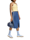ADIDAS ORIGINALS <h4> - gonna midi denim </h4> da donna