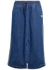 ADIDAS ORIGINALS <h4> - gonna midi denim </h4> da donna