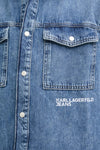 KARL LAGERFELD <h4> - Camicia boxy Denim</h4> da donna