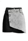 KARL LAGERFELD <h4> - MIni gonna asimmetrica Denim</h4> da donna