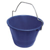 Secchio antinfortunistico con manico sagomato, in plastica blu per muratori