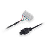 Power cable with 4-way screw