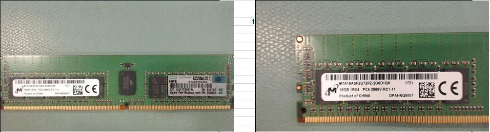 16GB PC4-2666V-R, registered
