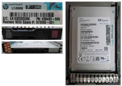 SSD 1.92TB 6G SFF SATA RI-1 SC