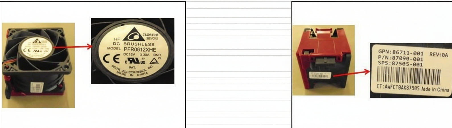 Standard Fan Module for HP