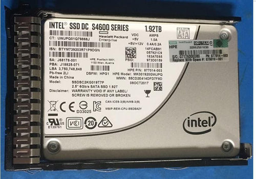 SSD 1.92TB 6G SFF SATA MU SC