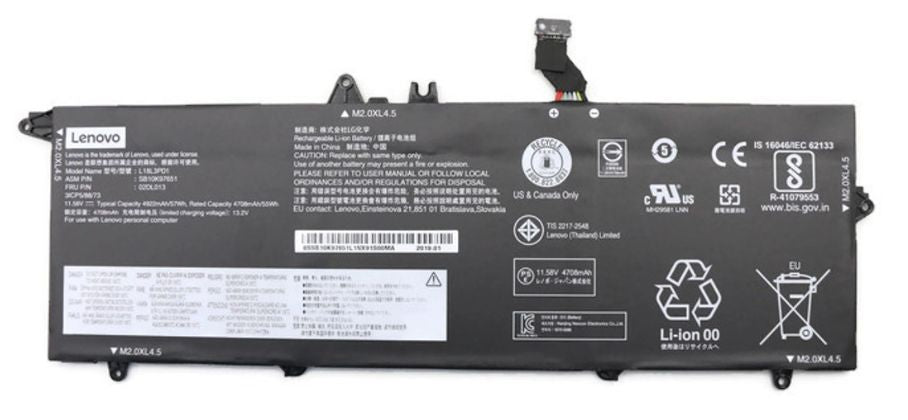 57Wh Lithium-Ion internal