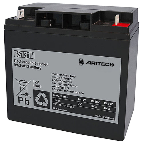 Battery 12 V, 18 Ah 2PK