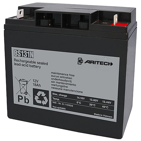 Battery 12 V, 18 Ah 2PK