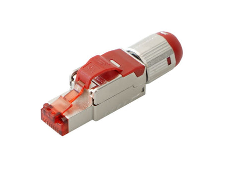 CAT6A SHIELDED TOOLLESS PLUG