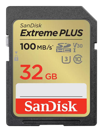 EXTREME PLUS 32GB SDHC MEMORY