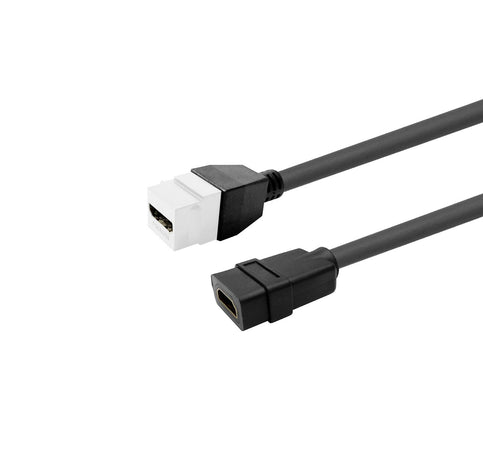Keystone White HDMI Female to