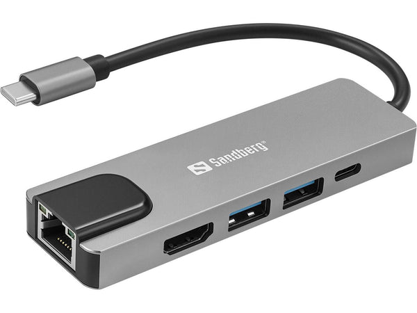 USB-C 5in1 Travel Dock Saver