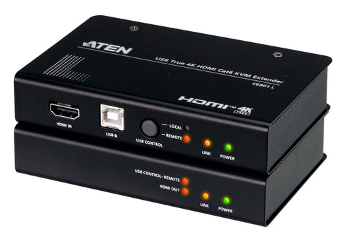 USB True 4K HDMI Cat 6 KVM