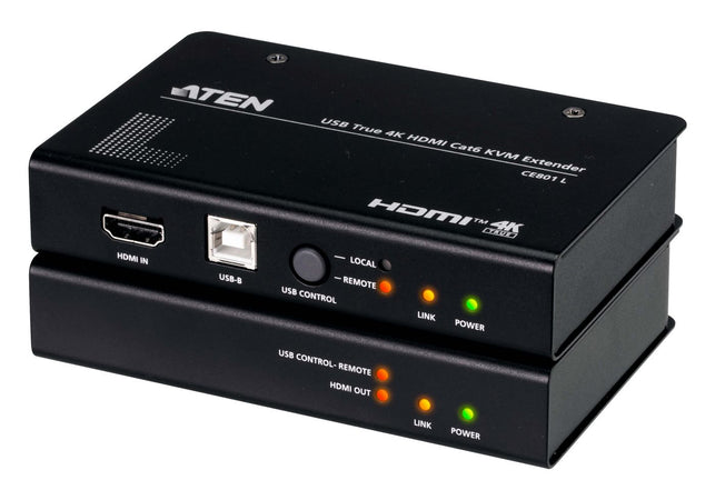 USB True 4K HDMI Cat 6 KVM