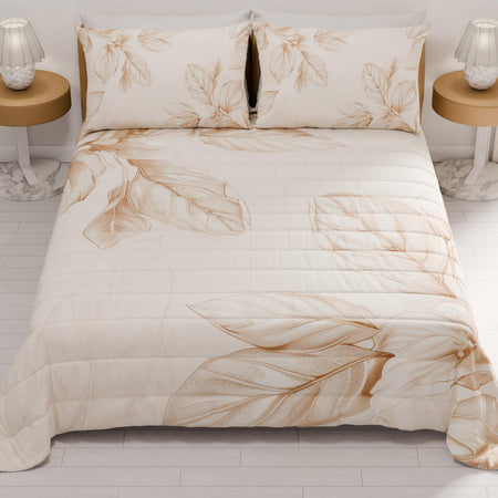 Copriletto trapuntato matrimoniale in stampa digitale – mod. 05 Hessense