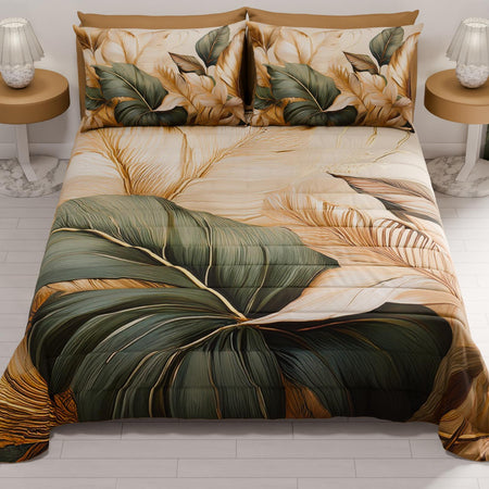 Copriletto trapuntato matrimoniale in stampa digitale – mod. 04 Hessense