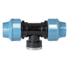 Raccordo a T con derivazione femmina in polipropilene per irrigazione e giardinaggio PN 16 Bar