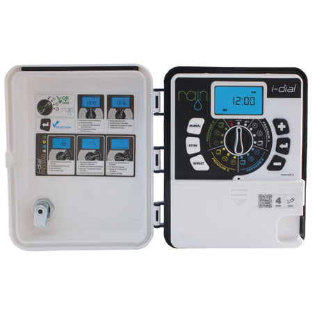 Centralina per irrigazione "I-Dial" con trasformatore e ampio display illuminato 24 volt